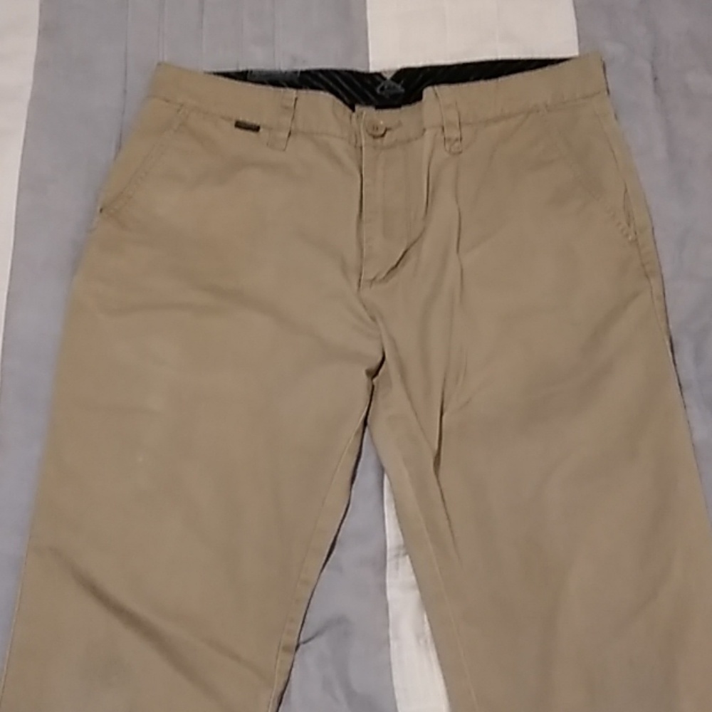 Quicksilver flat front khakis